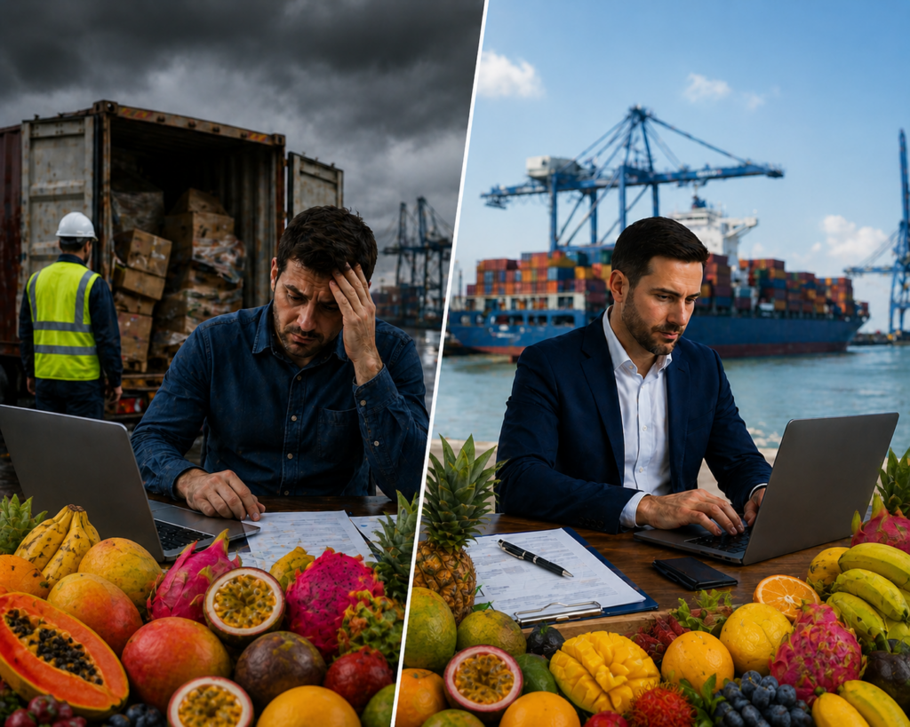 Exportación desde Latinoamérica a Europa por transporte marítimo internacional